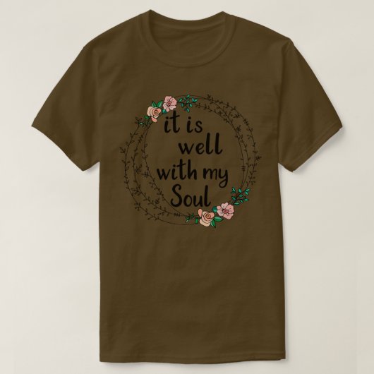 心が好い Tシャツ (デザイン正面)