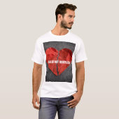 心が癒される  Tシャツ (正面フル)