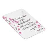 心が砕け、魂の詩篇34:18 マグネット (右側)