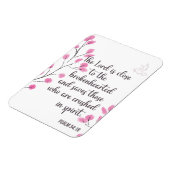 心が砕け、魂の詩篇34:18 マグネット (左側)