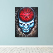 「心が粉々になる」 キャンバスプリント (インサイチュ (ウッドフロア))