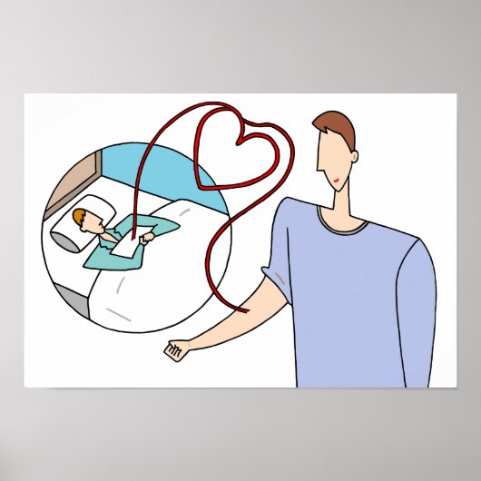 心でつながるかけがえのない命 ポスター (正面)