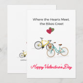 心と心が出会えば、バイクもヴァレンタインを歓迎する シーズンカード (正面/裏面)