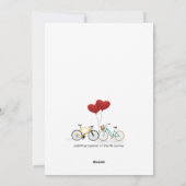 心と心が出会えば、バイクもヴァレンタインを歓迎する シーズンカード (裏面)