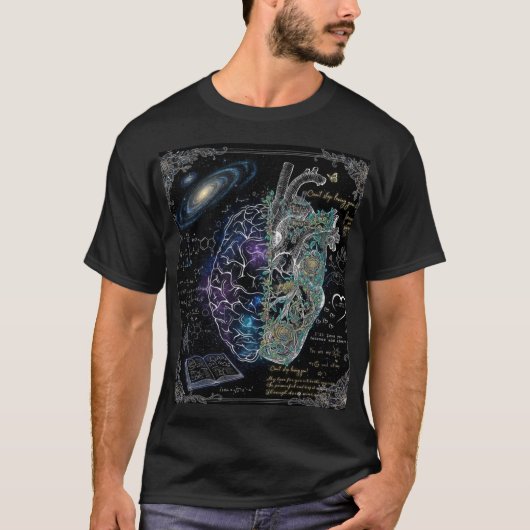 心と頭の融合 Tシャツ (正面)