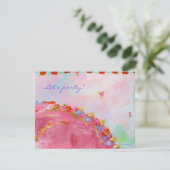 心と魂のパーティー招待 招待状 (スタンド正面)