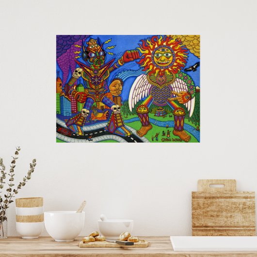 心と魂の戦い ポスター (キッチン)