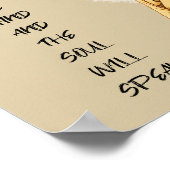 心と魂の静けさ話SHU ポスター (角)