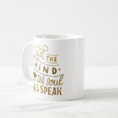 心と魂を静める話 コーヒーマグカップ (正面左)