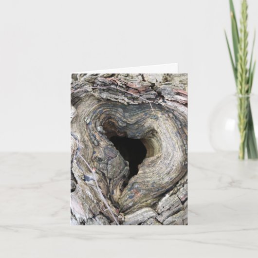 「心と魂」グリーティングカード〜テレーズ・ド・リジエの名言 サンキューカード (正面)