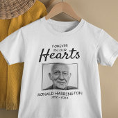 心にいつまでも子供たち | 思い出フォトメモリアル Tシャツ
