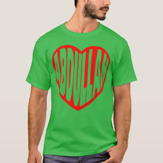 心にいるAbdullah レトロ Tシャツ