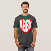 心にアビーあり ギフト Tシャツ (正面フル)
