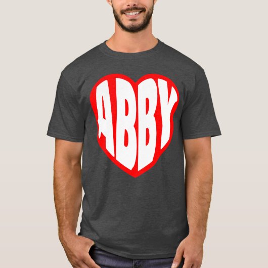 心にアビーあり ギフト Tシャツ (正面)