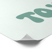 心に優しいスカルアートやる気を起こさせるポスター ポスター (角)