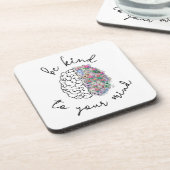 心に優しいフローラ脳の健康 コースター (左側)