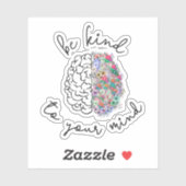 心に優しいフローラ脳の健康 シール (シート)