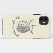 心に優しいフローラ脳の健康 Case-Mate iPhoneケース (裏面(横))