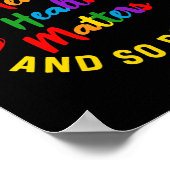 心に優しいメンタルヘルス認識度など ポスター (角)