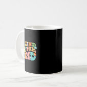 心に優しいメンタルヘルス認識度 コーヒーマグカップ (正面左)