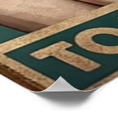 心に優しいヴィンテージ ポスター (角)