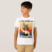 心に優しい精神衛生認識度 Tシャツ (正面フル)