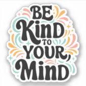 心に優しい シール (正面)