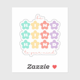 心に優しい |レトロ花ピーチキャンディ シール