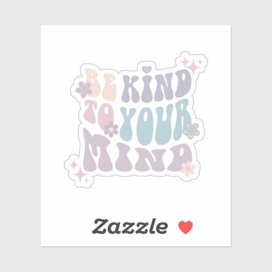 心に優しい | Hippie フランスの Gray シール (シート)