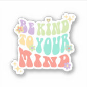 心に優しい | Hippie Peach Candy シール (正面)