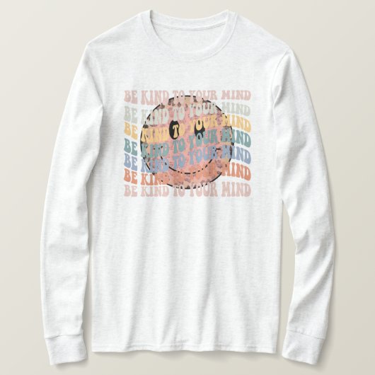 心に優しい Tシャツ (デザイン正面)