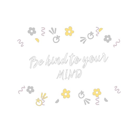 心に優しくしなさいメンタルヘルスTシャツ Tシャツ