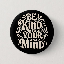 心に優しく前向き話せ 缶バッジ