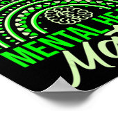 心に優しく心を温める ポスター (角)