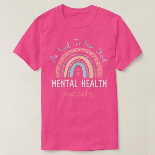 心に優しく心を温める Tシャツ (デザイン正面)