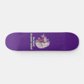 心に優しく心を癒す認識度 スケートボード (横)