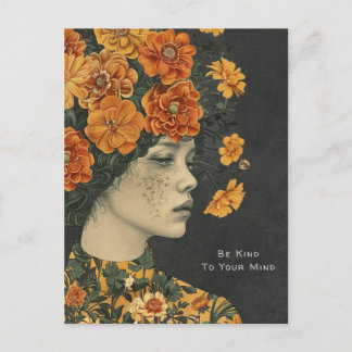 心に優しく思う芸術的 ポストカード