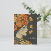 心に優しく思う芸術的 ポストカード (スタンド正面)