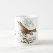 心に希望を 鳥の歌 コーヒーマグカップ (中央)