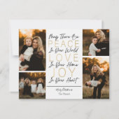 心に平和 愛と喜び シーズンカード (正面)