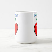 心に従え コーヒーマグカップ (中央)