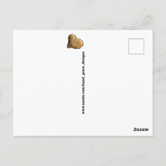 心に従って。必要なのはそれだけ。コンパス ポストカード (裏面)