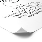 心に愛の記憶 メモリアルサイン ポスター (角)