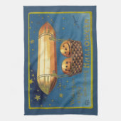 心に抱くハロウィン キッチンタオル (縦)