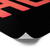 心に残る犬の足跡 ポスター (角)