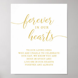 心に永遠にメモリアル ウェディング サイン