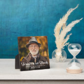 心に永遠に刻む タイポグラフィー 追悼 フォト フォトプラーク (インサイチュ)