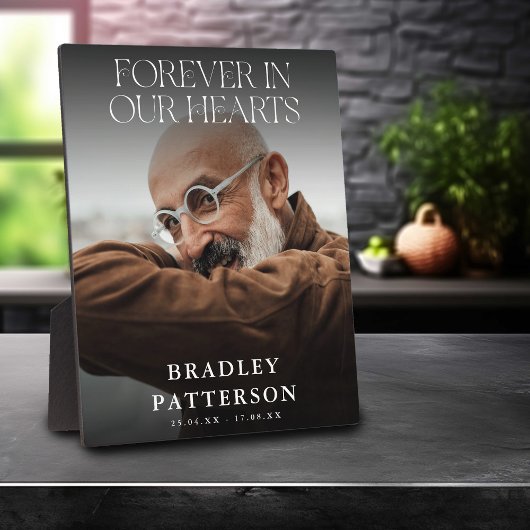 心に永遠に刻む 墓写真メモリアルトリビュート フォトプラーク