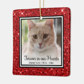 心に永遠に猫 セラミックオーナメント (左)
