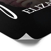 心に永遠に美しく写真メモリアル ポスター (角)